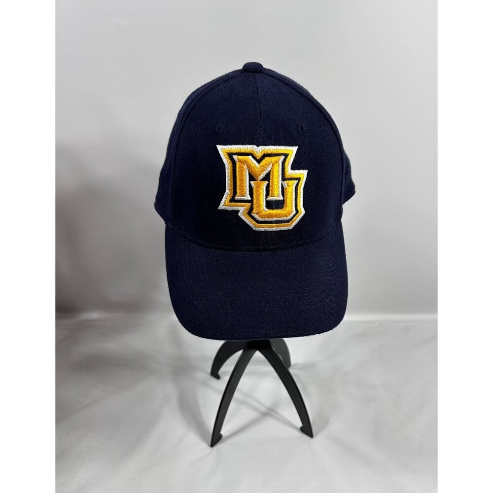 Marquette University Golden Eagles Navy Blue Ball Cap Top Of The World One‎ Fit